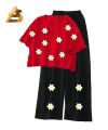High Quality Casual Suits for Women Printed Crop Tshirt With Plaazo. 