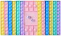 Chocozone Pop It Ludo Board Game for Kids Toys for 6 + Years Boys & Girls Family Games(29cm) Multicolor. 