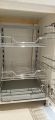 Wellmax Kitchen Corner Basket Shelf- PTJ017K/J- Iron- Silvergrey+Chrome. 