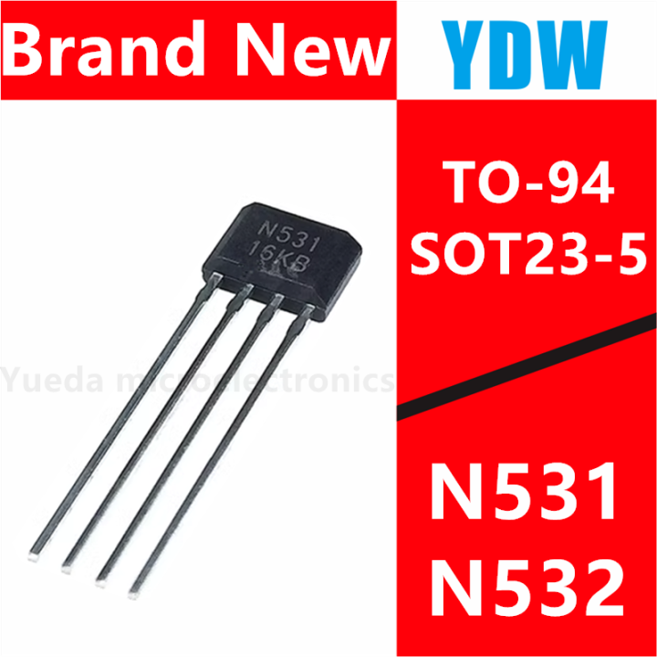 10pcs N531 N532 SOT23-5 plug-in To-94 Induction Furnace LED high-power IGBT DRIVE MOS transistor