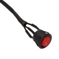 24-Pin Female ATX PSU PC Power Supply Tester Start Up Jumper Cable with ON/OFF Switch,50cm. 