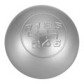 Shifter Lever Cover-1x Gear Knob Cap-Matte silver. 