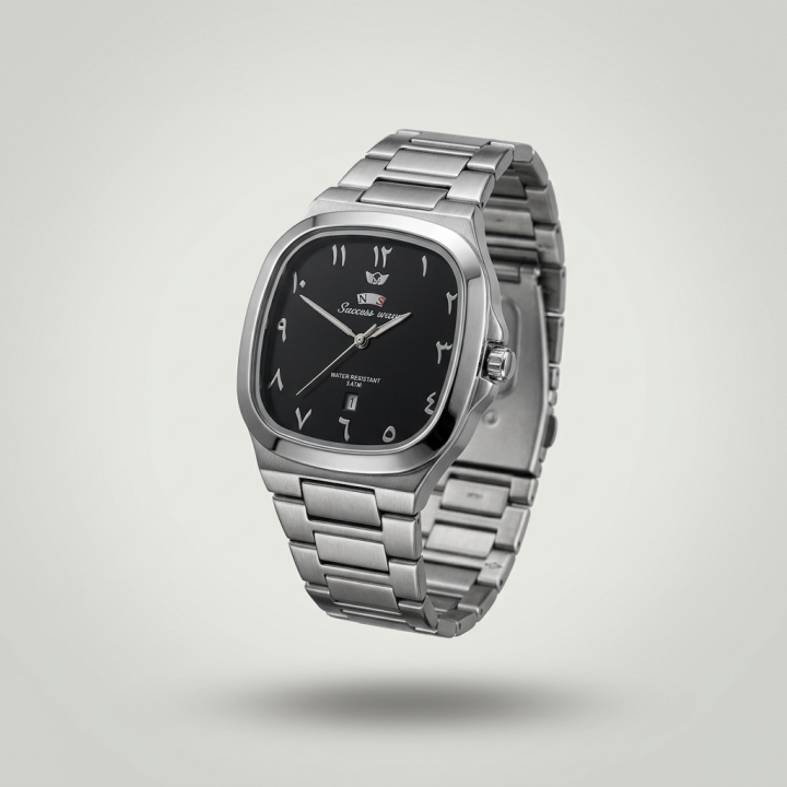 Luxury Stainless Steel Men’s Quartz Watch – Waterproof Fashion Wrist ...