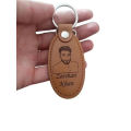 CUSTOMIZE NAME AND PICTURE ENGRAVED WALLET AND KEYCHAIN WITH BOX PACKING. 