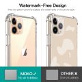 IPhone 11 Pro Max Transparent Bumper Back Cover. 