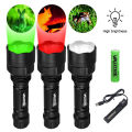 Super LED Flashlight C8 1-Mode 350LM 600-800 Yards Range Tactical Hunting Led Torch for Night Riding Camping Hiking Using 18650. 