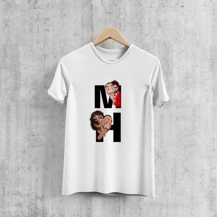 t-shirt for men and women Bella ciao money heist