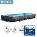 Intex Ultra Rectangular Frame Pool 32ft 9.75mx4.88mx1.32m (26374). 