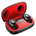 S9 True Wireless Stereo Mini Waterproof Bluetooth-compatible 5.0 Wireless Earphone HiFi Earbuds with Mic. 