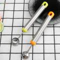 Melon Baller Spoon Ice Cream Spoon Kitchen Tools Stainless Steel Fruit Scooper Watermelon Scooper for Ice Cream Cantaloupe Watermelon Fruits. 