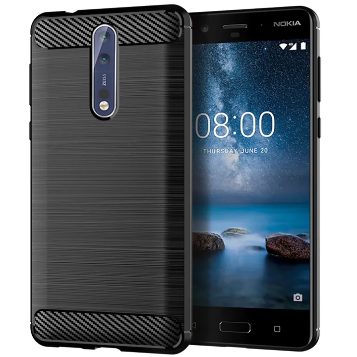 Carbon%20Fiber%20Case%20For%20Nokia%208%208.1%208.3%20Shockproof%20Mobile%20Shell%20For%20Nokia%208V%205G%20UW%20Nokia8%20Anti-fall%20Soft%20Phone%20Cover%20-%20Image%207