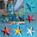 5Pcs Resin Starfish Ornament Beach Ocean Sea Star Home Wall Party Decoration. 