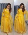 Simple Tissue Long Frock for Girls and Women – Elegant Design. 