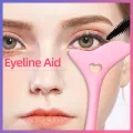 Silicone Winged Tip Eyeliner Aid Eyebrow Pencil Reusable Eye Liner Shadow Guide Template Multifunctional Lazy Quick Makeup Tool. 