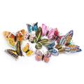 12 Pcs Magnetic Butterflies Wall Stickers Decoration Magnet Butterflies on the wall DIY Wallpaper 3D PVC. 