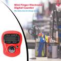 Digital Tally Counter Tasbeeh Finger Ring LCD Zikr Tasbih Stress Relaxation Mini And Row Electronic For Muslim Tool Hand Held Electric Display Pray Portable Compact Smart Counters Accurate Button Counting Fidget Pressing - Multicolor : Random Color. 
