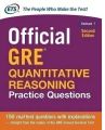 Official GRE Quantitative Reasoning Practice Questions by ETS 2nd Edition. 