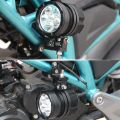 ZOROOM Universal 22mm 25mm 7/8Inch Motorcycle Headlight Bracket Spotlight Holder Tube Clamp for Cafer Racer Chopper,TG82. 
