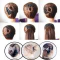 Hair Combs, Magic Hair Clip Beads Stretchy Double Comb Hair Disk with Elastic by Hair Double Comb for Thick for Women Girls Hair Accessory. 