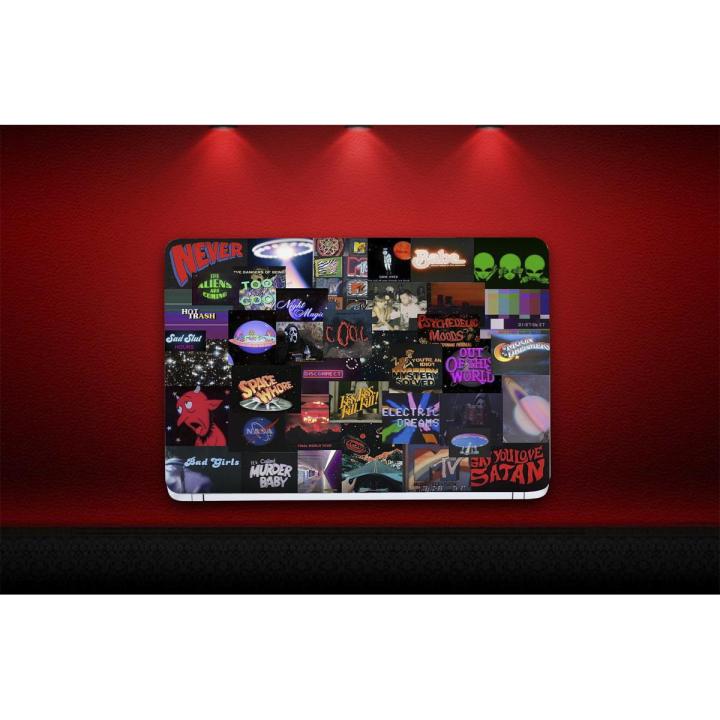 dark-vintage-aesthetic- grunge Laptop Back Cover Vinyl Skin 12 13 14 15 15.6 Inch Size All Laptop Skin