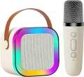 K12 Wireless Audio Microphone Bluetooth Speaker Portable Stereo Speaker Bluetooth Speaker Karaoke Speaker with Mic. 