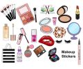 Makeup Stickers for Mobile - Makeup Stickers for Laptop Pink Stickers Girls Sticker Makeup Box Decorate Stickers 2 inch X 2 Inch each sticker Size Pack Of 20 Stickers. 