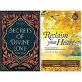 Reclaim Your Heart BY Yasmin Mogahed Yasmeen Mogahed / Secret Of Divine Love ( set of 2). 