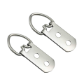Pack Of 20 Picture Frame Hanger - D Rings Picture Hooks with Screws for Hanging Clock, Paintings, Artwork, Mirrors. 