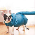 (New) folding pet hair dryer blow bag three-dimensional semi-closed 360 degree circulating type thorough bath drying box for dogs cats. 