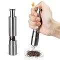 Salt Pepper Mills Grinder Manual Push Silver Corn Mustard Thumb Push Seed Grinder Spice Sauce MullerSalt Pepper Mills Grinder Manual Push Silver Corn Mustard Thumb Push Seed Grinder Spice Sauce MullerSalt Pepper Mills Grinder Manual Push Silver Corn Must. 