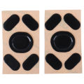 Mouse Feet Skates Pads For Logitech G102/G203 Wireless Mouse Anti Skid Sticker Replacement Connector 1/2/3set 0.6mm Thicknes. 