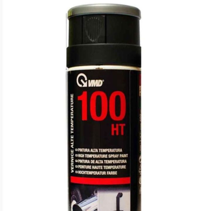 Aluminum High Temperature 400ML | Aluminium Spray Paint | VMD 100 HT Aluminium Spray Paint: Withstands extreme temperatures, ideal for automotive and industrial use | 400ML Aluminum Spray Paint for Metal: Offers a professional finish for exhausts, engines