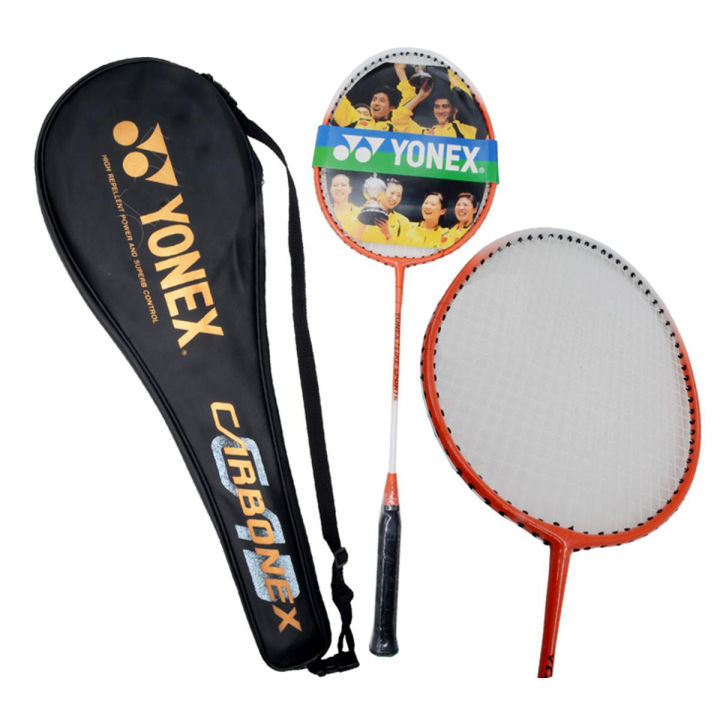 YONEX Badminton Tennis Racket Carbon Graphite  joint and without joint Made in Japan - 2PC
