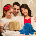 Ready Stock Tiktok Reversible Octopus Plush Doll Double-Sided Color Expression Flip Octopus Doll Plush Sleeping Pillow For Children Gifts Stuffed Toys Patung Octopus Toy Patung Comel Lembut Girls Birthday Gift. 