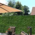Artificial Ivy Privacy Fence Screen, 118X19.6in Artificial Hedges Fence and Faux Ivy Vine Leaf Decoration for Garden. 