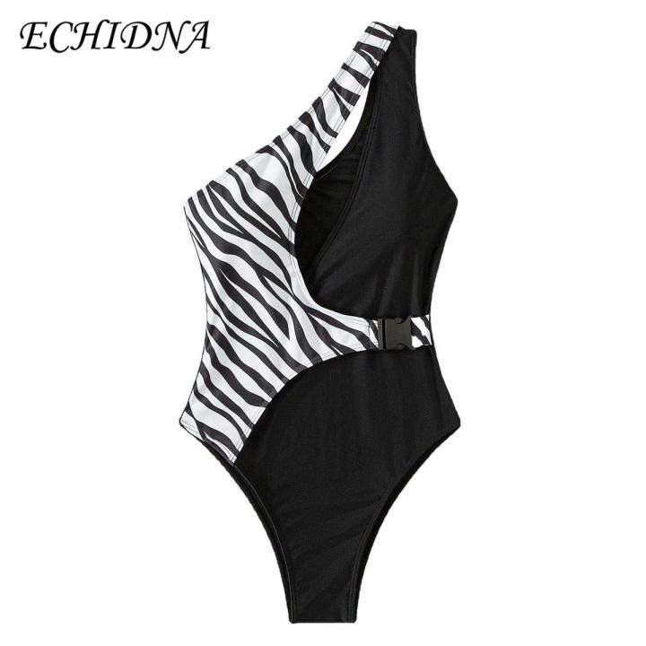 ECHIDNA Female Bikini Highly Elastic Hollow Out Female Bikini