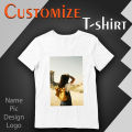 Customize T-Shirt For Boys/Girls Print Your Pic/Name/Design - Personalize Your Style With Customized T-Shirts. 