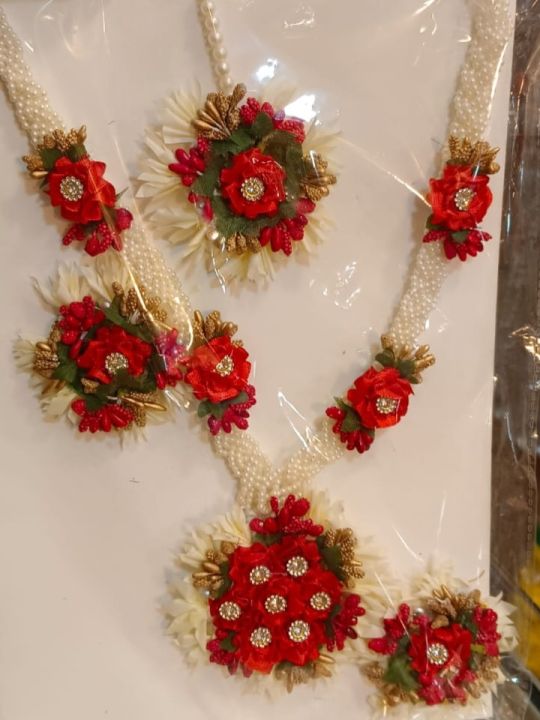 JEWELLERY SETS flower jwellery for  womens