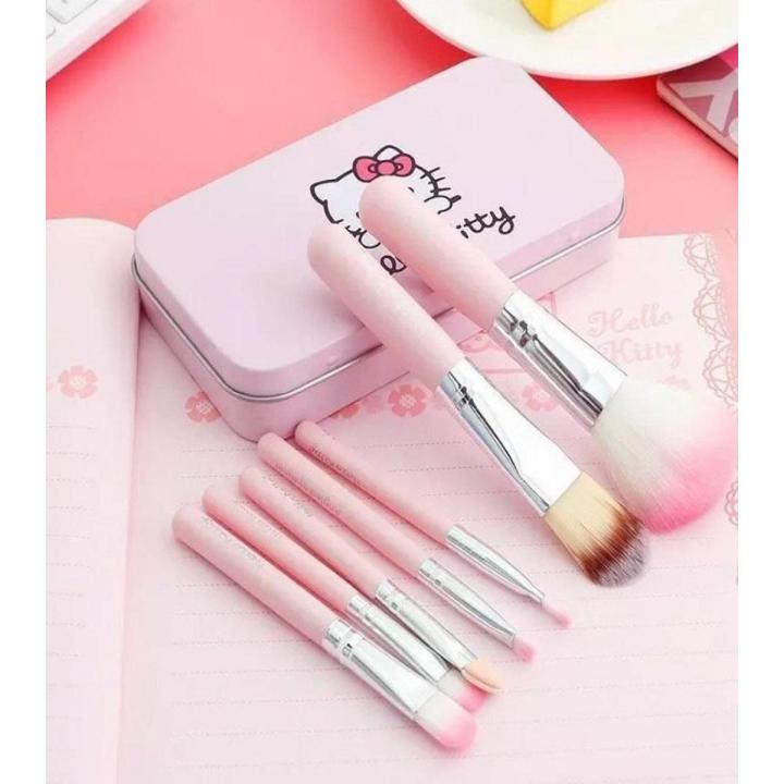 Professional Makeup Brushes Set 7Pcs PINK