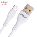 Morui Cable MC-02 - Long 1M USB to Type C Ultra Cable for Reliable Charging | VOOC | Turbo Charging | 3A Output | Qualcomm 3.0 Ultra Fast Charging. 
