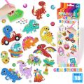 5D Diamond Painting DIY for Kids Sparkle GEM Art Craft Kit Diamond Stickers Crafts Creative Sticker Toys for Children's Gifts. 
