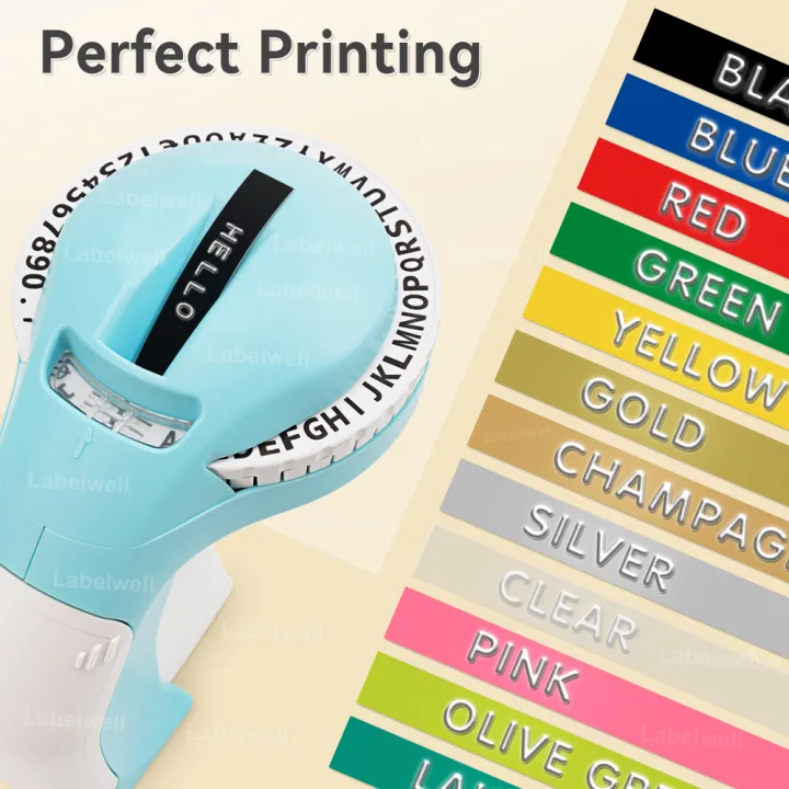 BataBata%20Portable%20Label%20Maker%20B90%203D%20Embossing%20Label%20Printer%20Manual%20Typewriter%20with%20Dymo%203D%20Embossing%20Tape%20Replace%20for%20Dymo%2012965%201610%20-%20Image%204