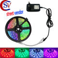 Street Vendor Rgb Led Strip Light Waterproof Remote Control Color Changing 3528 - Complete Kit. 