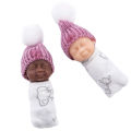 Mini Reborn Baby Dolls Tiny Baby Figurines Small King Cake Babies Little Resin Babies for Baby Shower Favors Decoration. 