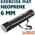 Exercise Mat / Yoga Mat - 6mm Neoprene EVA Material - Extra Length / Anti Slip / Water Resistant / Portable. 