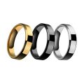 Customize Single Name Beautiful Rings , Fiber Laser Engraved Rings for Men and Women, Stainless Steel Premium Imported Quality Rings - Personalized/Customized Ring -Engraved Black Ring - For Couple Ring - Custom Ring - Date of birth -King & Queen Rings. 