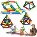 Magnastix Magnet Toy 157 PCS building set magnetic blocks and building. 