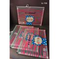 1PC - Transparent File Folder Sliding Bar Report Covers for A4 Report Display Cover Organizer Binder,Assorted Color. 