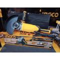 Ingco Angle Grinder 9" 2400W (with 1pc auxiliary handle) - AG24008. 