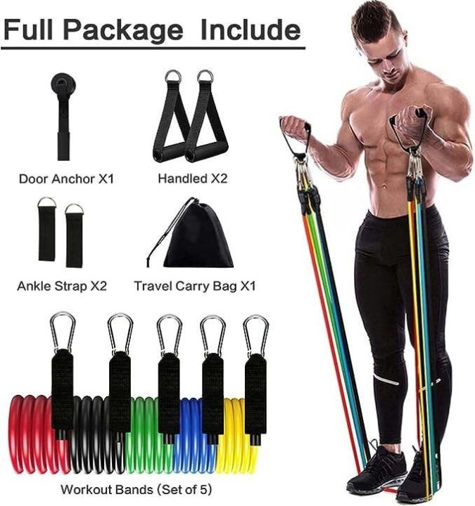 Power%20Resistance%20Bands%20for%20Workout%20for%20Women%20&%20Men%20(11pcs)%20%7C%7C%20Exercise%20Bands%20for%20Home%20and%20Gym%20Workouts%20%7C%7C%20Perfect%20Resistance%20Band%20for%20Exercise%20and%20Muscle%20Building%20-%20Image%203